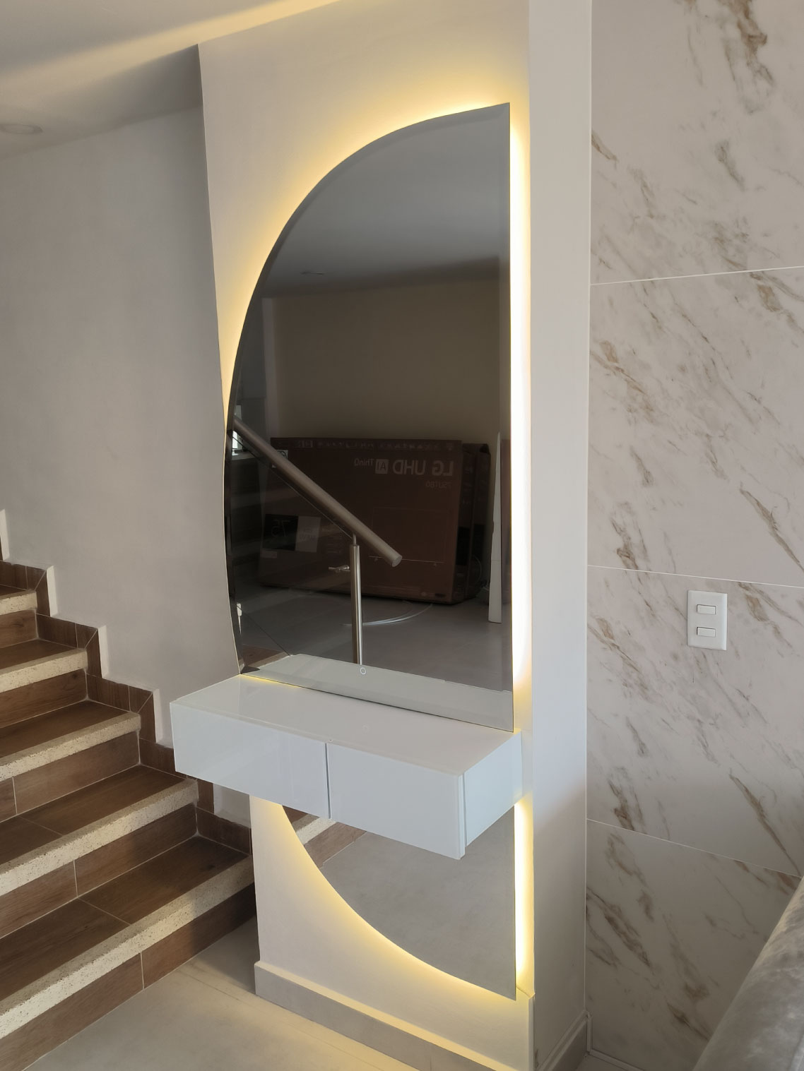 media luna led media luna led